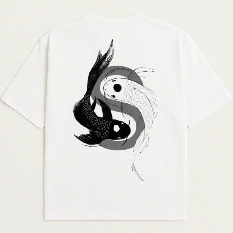Camisa Oversized Exclusiva Simple Yin-Yang