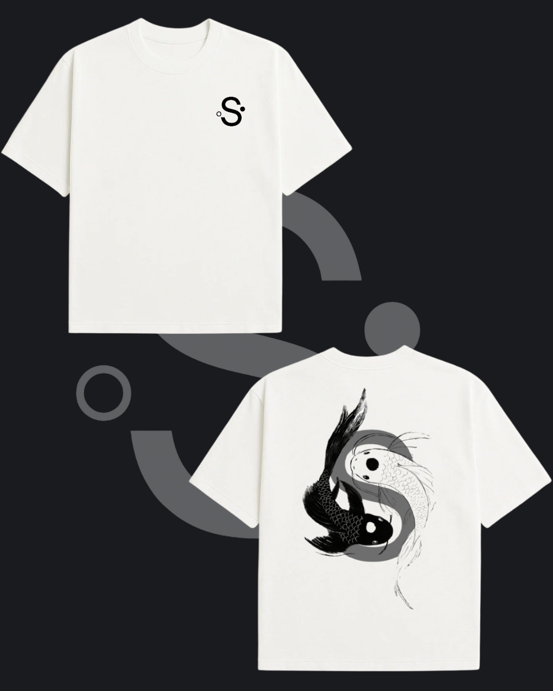 Camisa Oversized Exclusiva Simple Yin-Yang